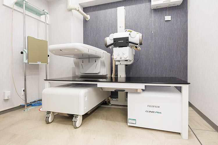 レントゲン検査室